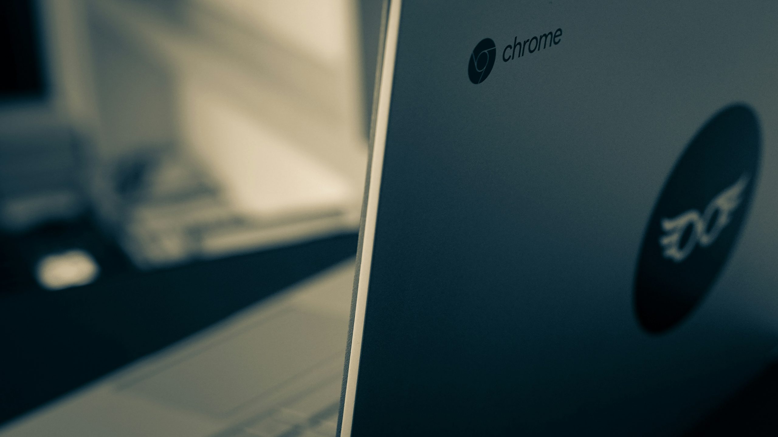 chromebook closeup